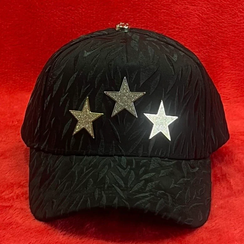 Barbas Hats Rockstar CT limited edition black snapback with Rockstar branding for exclusive streetwear collectors