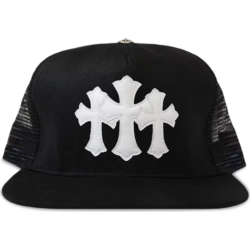 Chrome Hearts Cross Trucker Hat